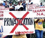Water Rights Protest, Phillipines. Photo by Keith Bacongco