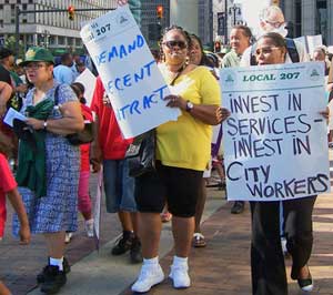 US: Detroit workers resist budget cuts & layoffs