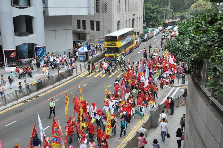 4,000 join May Day Rally in Hong Kong