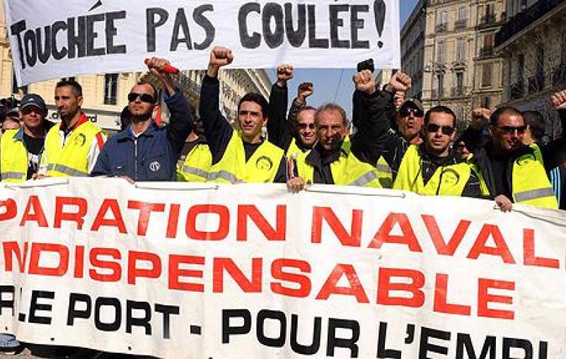 法國勞工運動迫使科技業老闆讓步